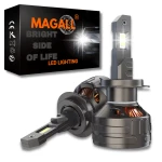ŻARÓWKI H7 LED CANBUS MAGALL KRONOS BARDZO MOCNE BIAŁE ŚWIATŁO 36000LM 160W