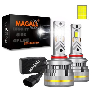 ŻARÓWKI HB3 LED CANBUS MAGALL LUCYFER BARDZO MOCNE ŚWIATŁO 48000LM 200W