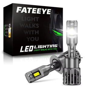 ŻARÓWKI H1 LED CANBUS FATEEYE BARDZO MOCNE BIAŁE ŚWIATŁO 6500K 20000LM