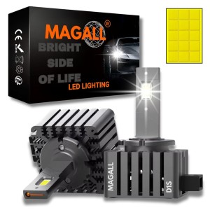 ŻARNIKI LED D1S D1R MAGALL HID-LED 6500K 20000lm 70W ZAMIENNIKI KSENONÓW