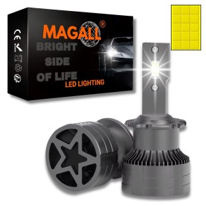 ŻARNIKI LED D2S D2R MAGALL HID-LED 6500K 20000lm 70W ZAMIENNIKI KSENONÓW