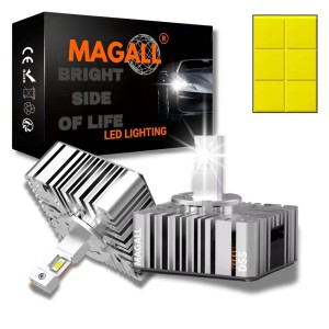 ŻARNIKI LED D5S D5R MAGALL HID-LED 6500K 20000lm 70W ZAMIENNIKI KSENONÓW