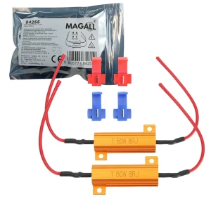  Rezystor CANBUS 8OHM 50W 12V - obciążeniowy do LED | MAGALL