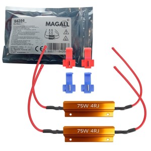  Rezystor CANBUS 4OHM 75W 12V - obciążeniowy do LED | MAGALL