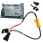 Rezystor CANBUS HB4 (9006) 8OHM 50W 12V - adapter Plug&Play LED MAGALL