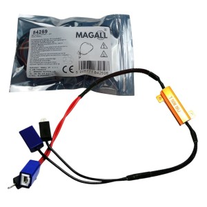  Rezystor CANBUS H1 8 OHM 50W 12V - adapter Plug&Play LED MAGALL