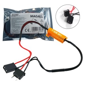  Rezystor CANBUS H7 8 OHM 50W 12V - adapter Plug&Play LED MAGALL