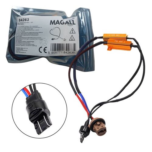 Rezystor CANBUS W21/5W 7443 12V - adapter Plug&Play LED MAGALL