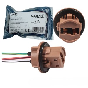  KOSTKA GNIAZDO ZŁĄCZE WTYK W21/5W T20 7443 - ZESTAW 2 SZTUKI