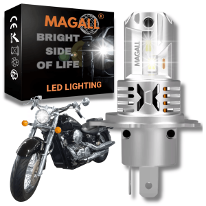 ŻARÓWKA H4 LED MAGALL X-PRO MOTOCYKL SKUTER 12V 70W 5500K 8000LM CANBUS 1SZ