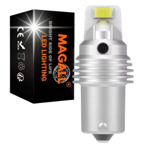 Żarówka LED P21W BA15S 1156 MAGALL 1600lm Biała Mocna DRL Wstecz 1szt