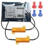 Rezystor CANBUS 6 OHM 50W 12V - obciążeniowy do LED | MAGALL