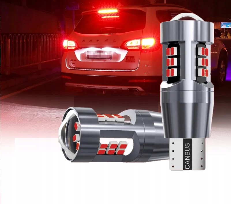 W16W T15 LED BULB CANBUS RED BRIGHT 24SMD Model W16W T15 LED BULB CANBUS RED BRIGHT 1200LM