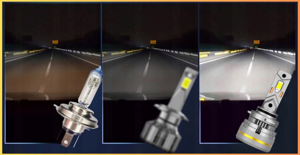 HB4 LED Bulbs CANBUS MAGALL LUCYFER Very Bright Light 48000 lm 200W – photo 1