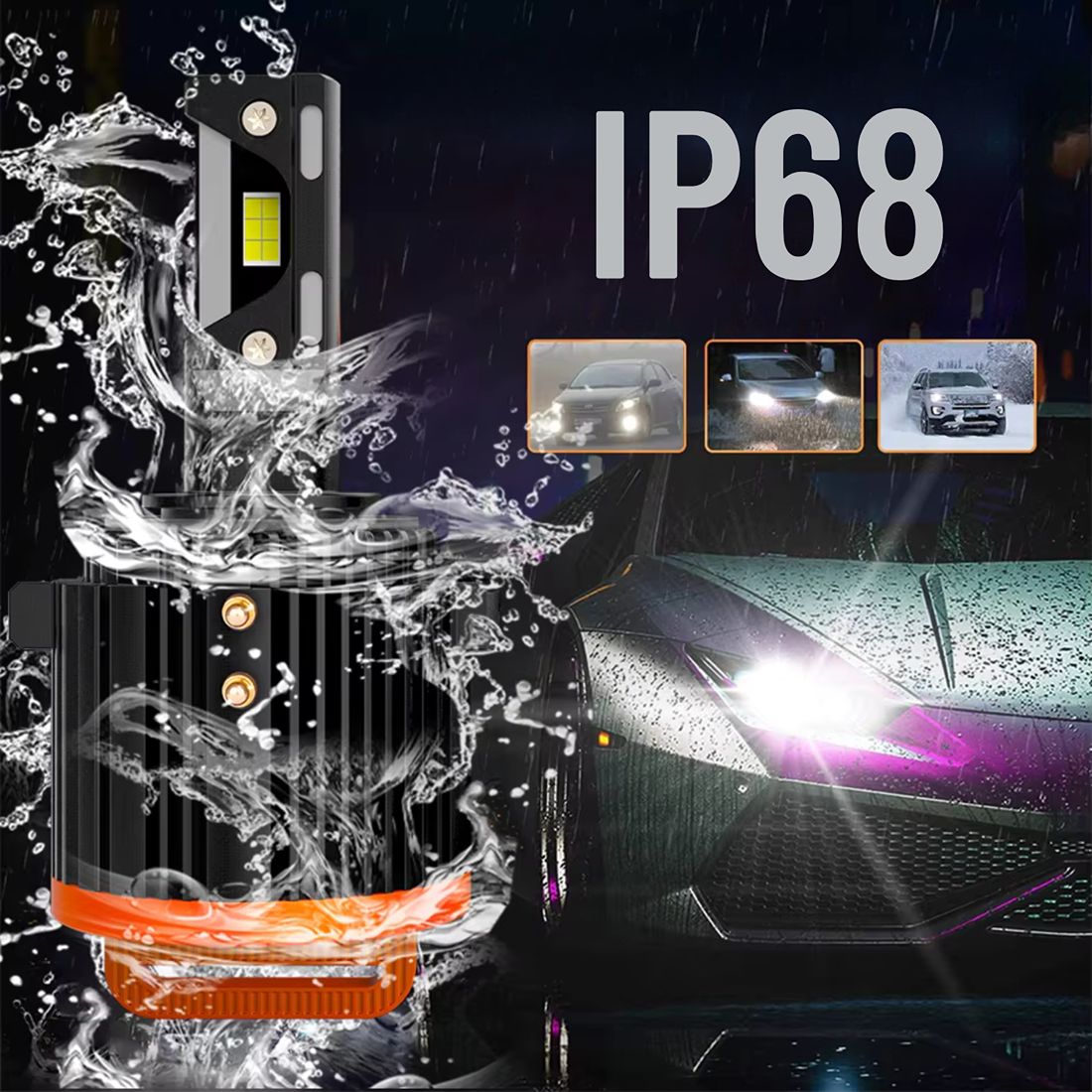 Żarówka LED X-7SEVEN oferuje nowoczesną technologię oświetlenia poprawiającą widoczność na drodze.