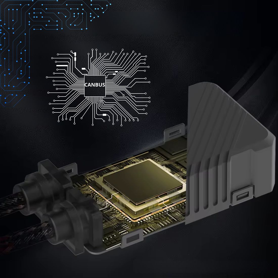 Żarówki H7 LED 24V MAGALL LONGLIFE TIR ciężarówka CANBUS elektronika sterownik CANBUS