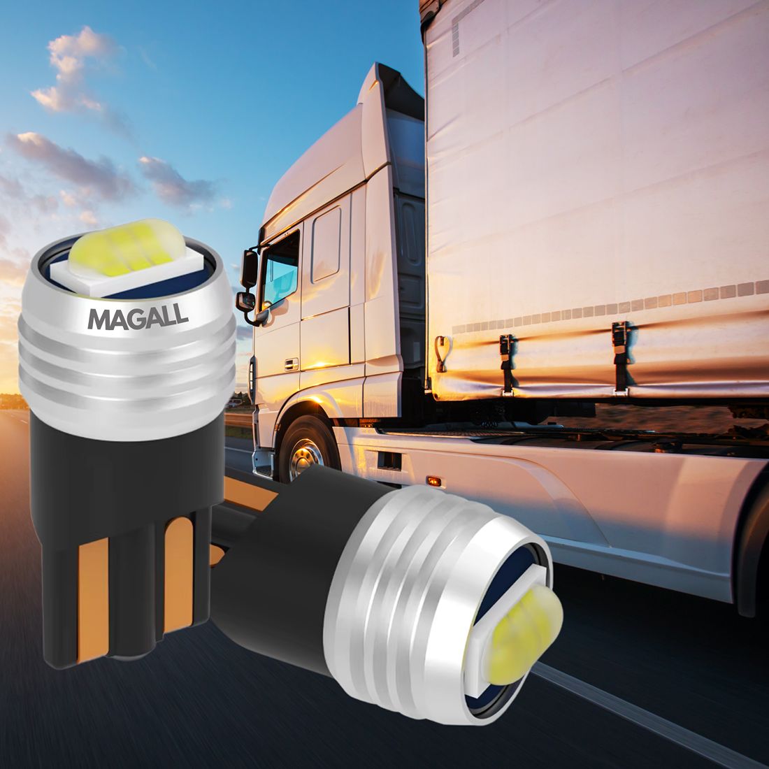 Żarówka LED MAGALL charakteryzuje się wysoką odpornością na wibracje i trudne warunki eksploatacji.