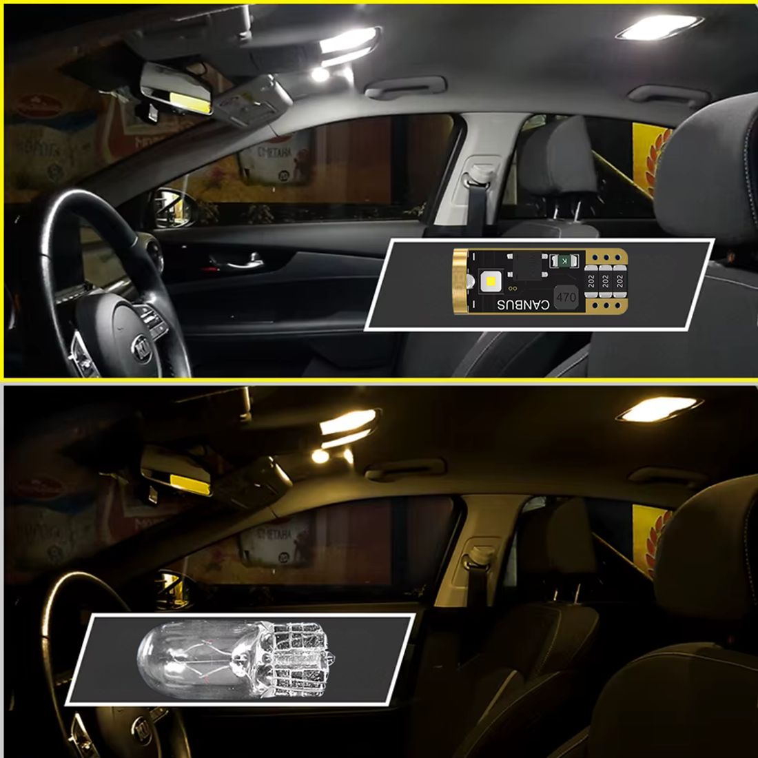 Żarówka LED W5W T10 MAGALL M1 przeznaczona jest do oświetlenia pozycyjnego oraz wnętrza pojazdu.