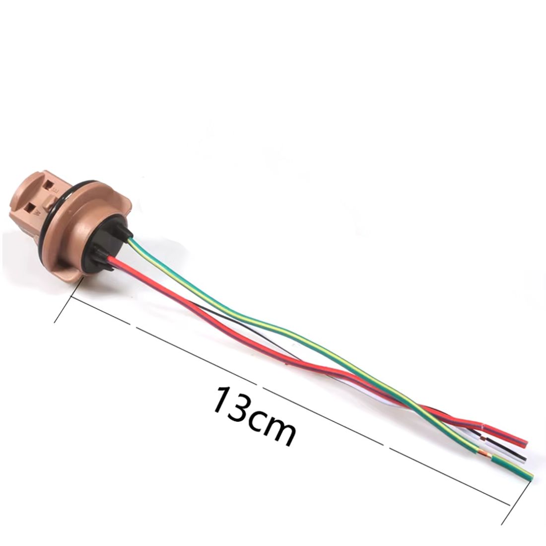 Kostka gniazdo złącze wtyk W21/5W T20 7443 zestaw 2 sztuki