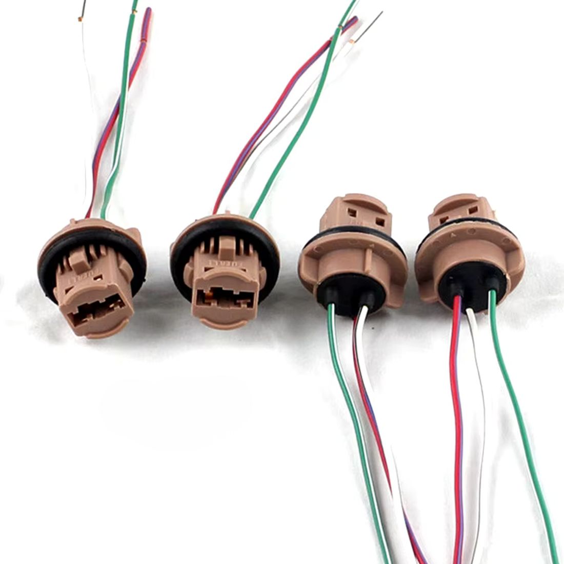 Kostka gniazdo złącze wtyk W21/5W T20 7443 zestaw 2 sztuki