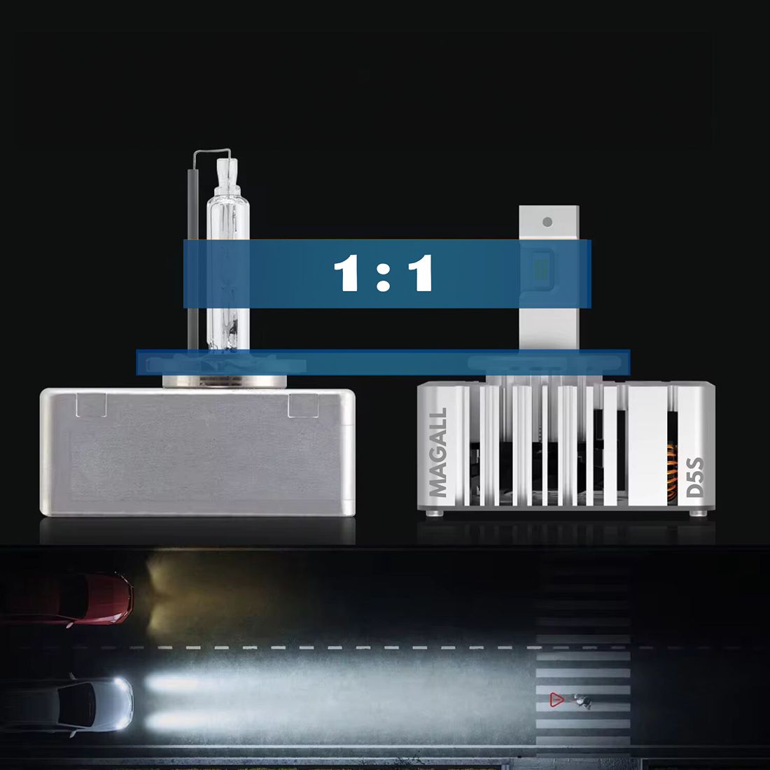 Żarnik LED D5S zamiennik ksenonu MAGALL