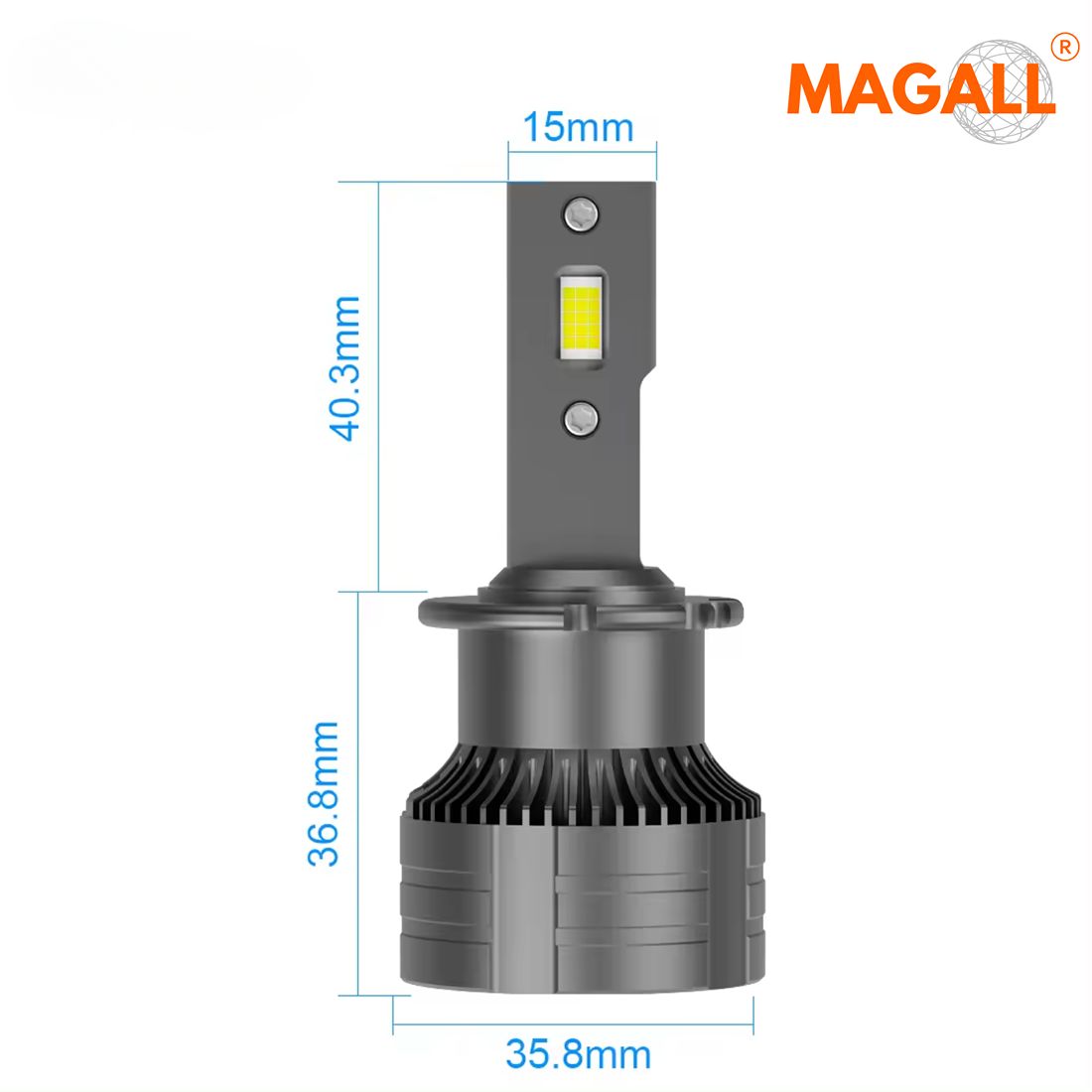 Żarnik LED D2S D2R zamiennik ksenonu MAGALL