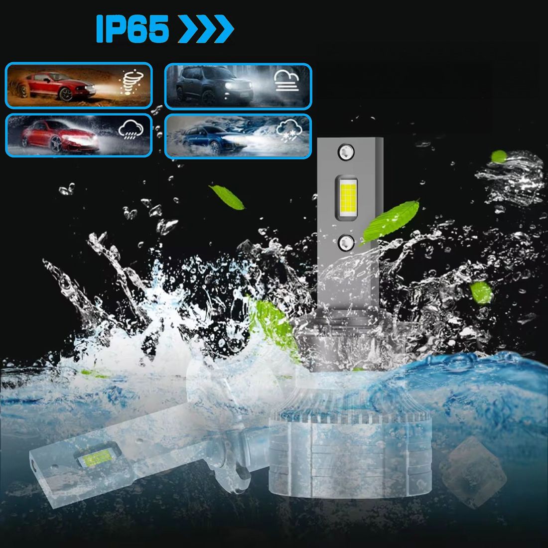 ŻARNIKI LED D2S D2R MAGALL HID-LED 6500K 20000lm 70W ZAMIENNIKI KSENONÓW Zastosowanie światła drogowe światła mijania światła przeciwmgielne