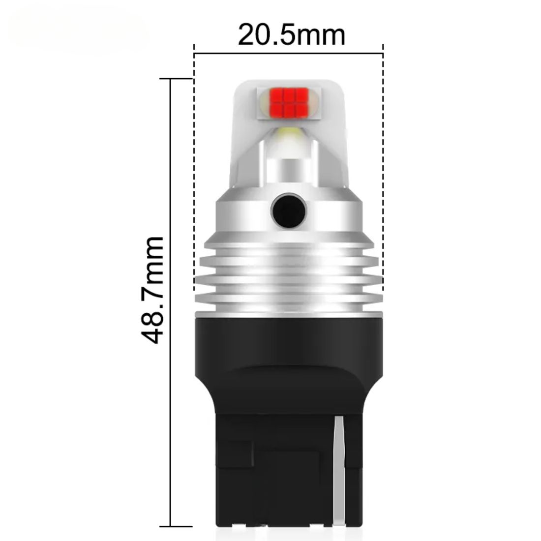Żarówka LED W21W T20 7440 MAGALL LONGLIFE przeznaczona jest do świateł STOP.