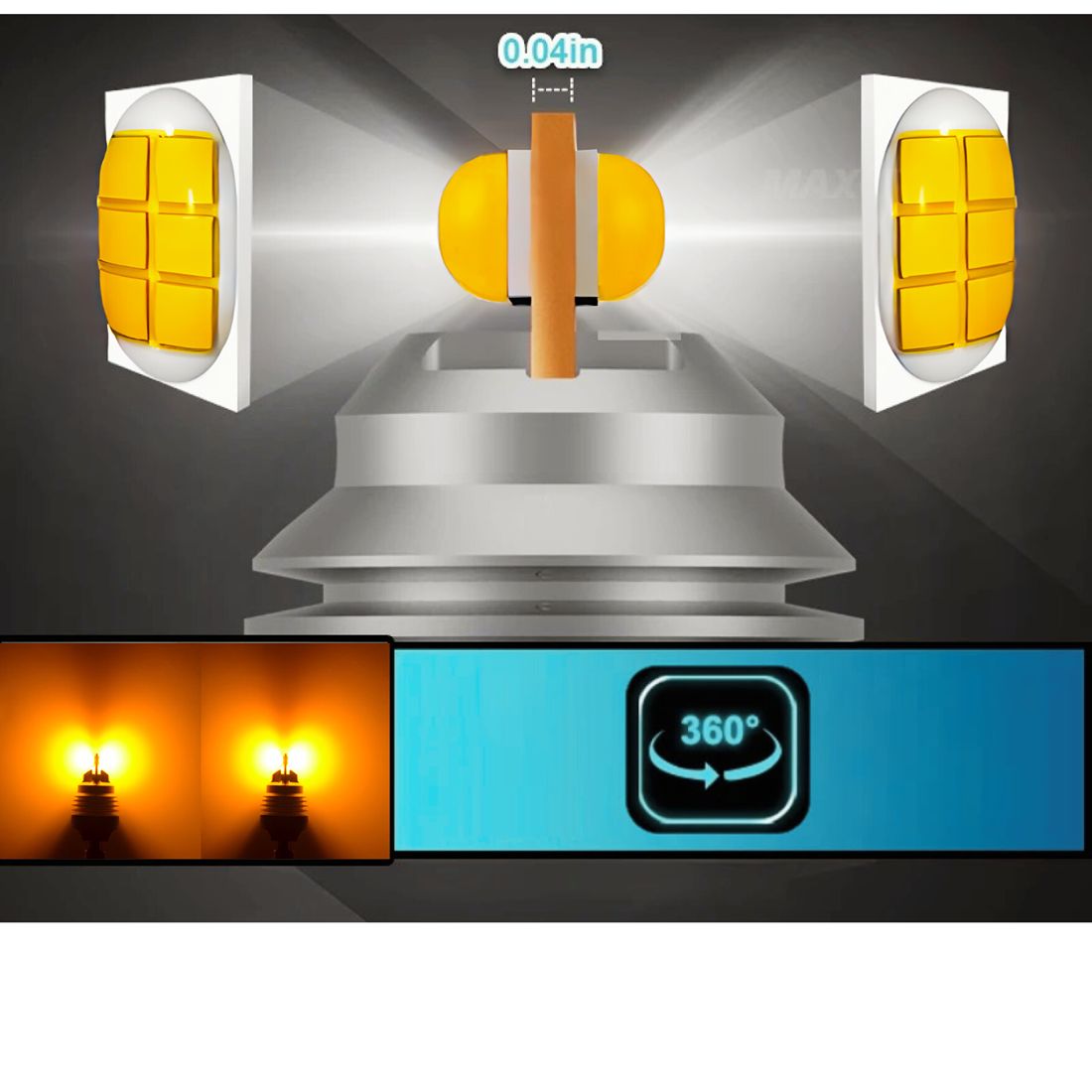 Żarówka LED MAGALL to nowoczesny i niezawodny zamiennik tradycyjnej żarówki kierunkowskazu.