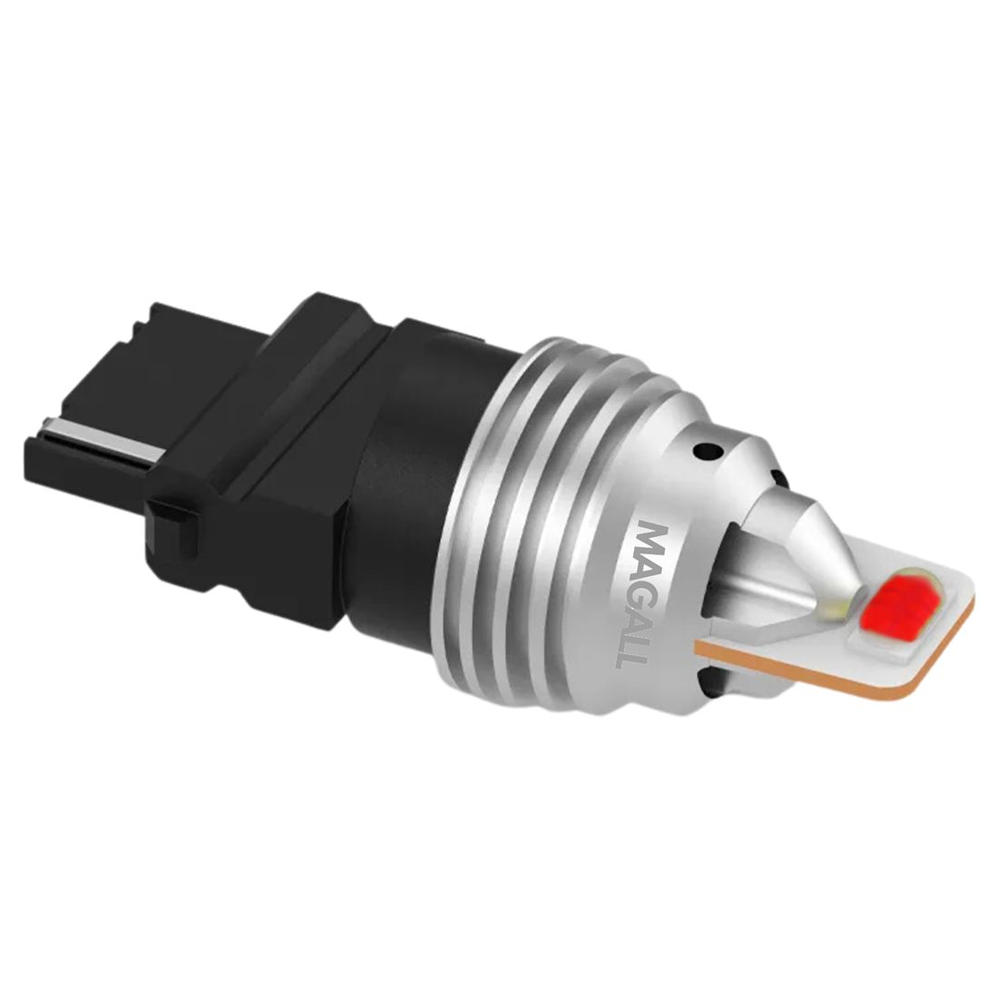 Żarówka LED P27W pracuje stabilnie w instalacji 12V.