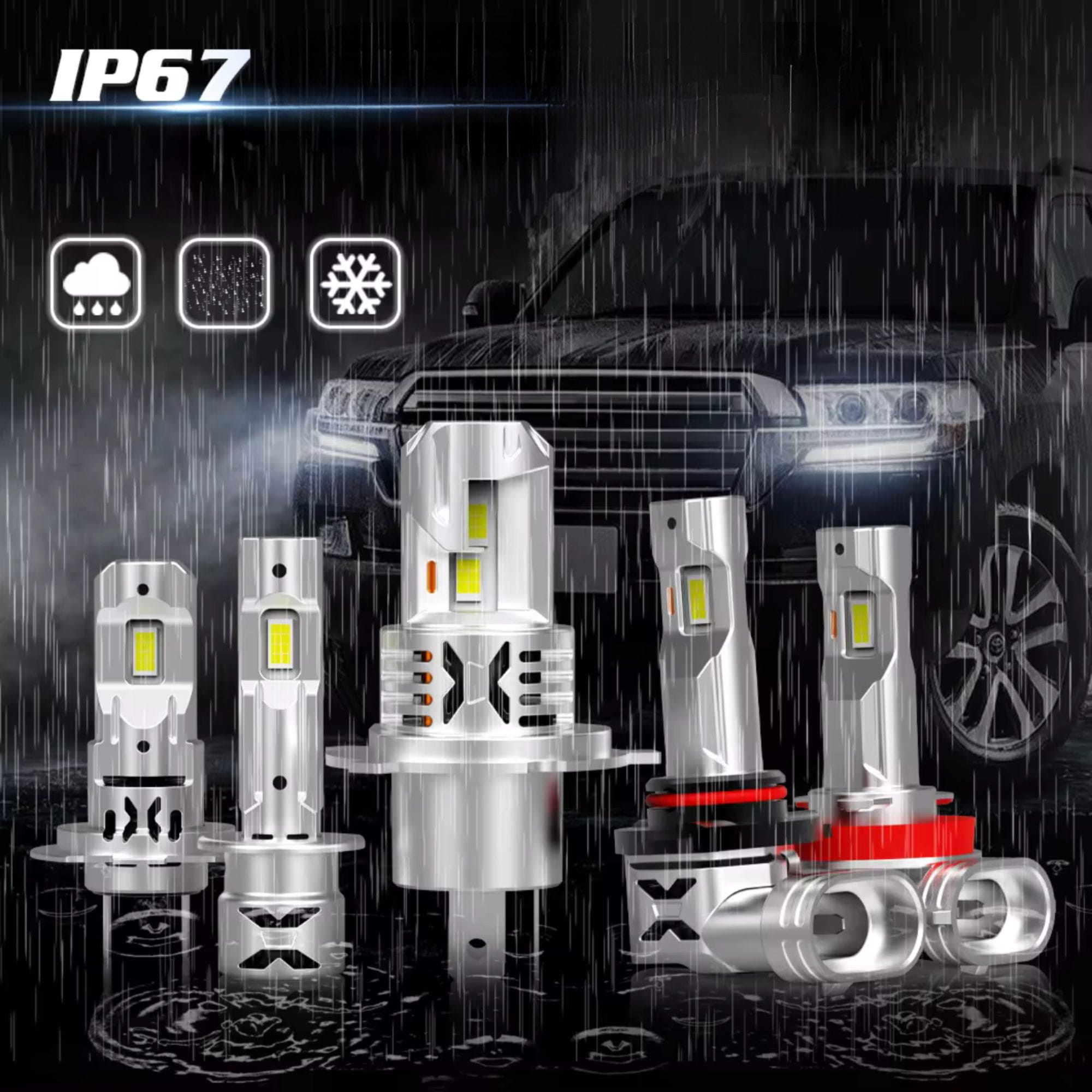 Żarówka LED H13 MAGALL X PRO 1 do 1 wodoodporność