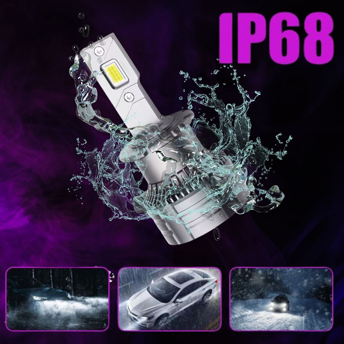 Żarnik LED D4S D4R Apollo D Pro wodoodporność IP67