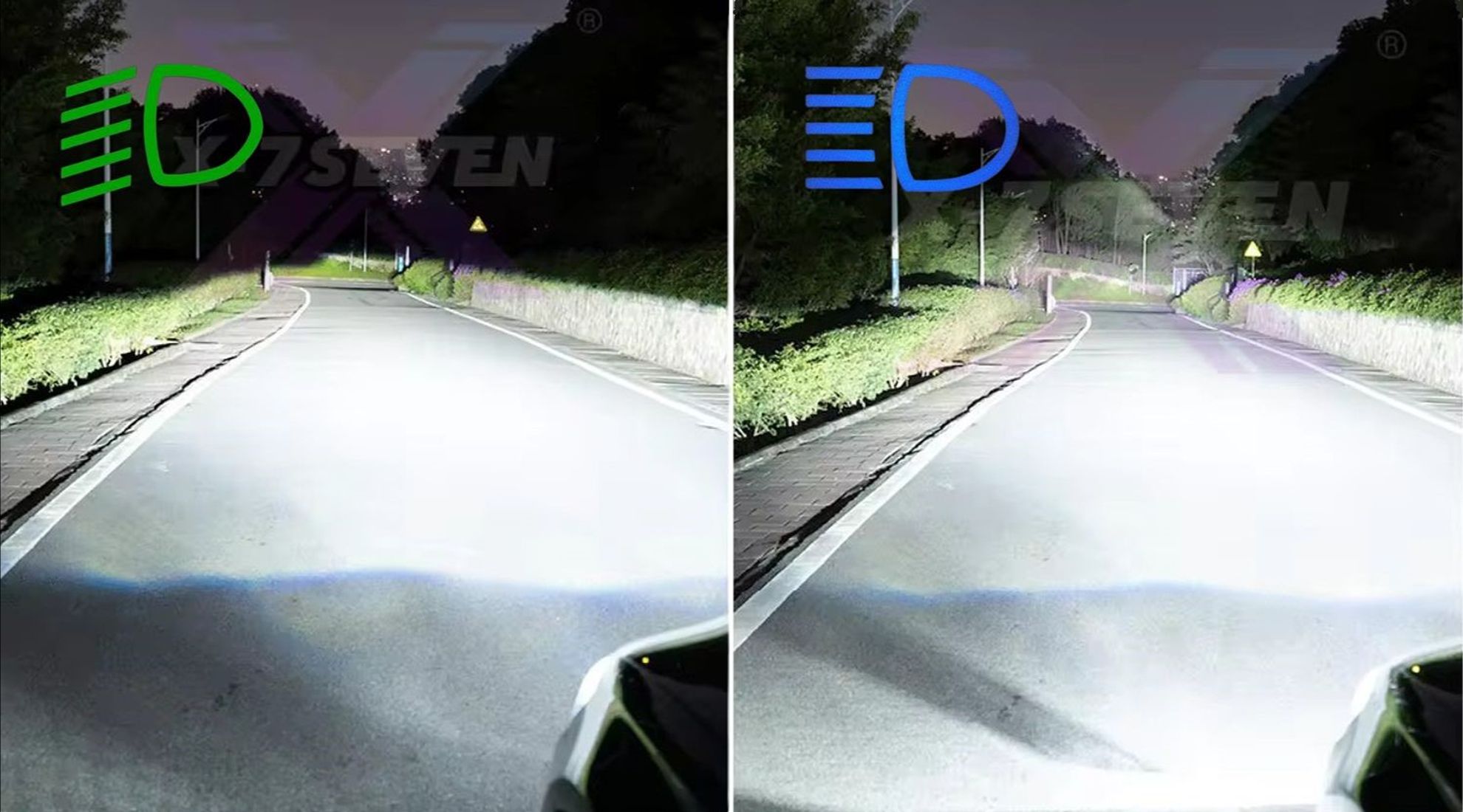 Żarnik LED D4S D4R Apollo D Pro równomierne oświetlenie drogi