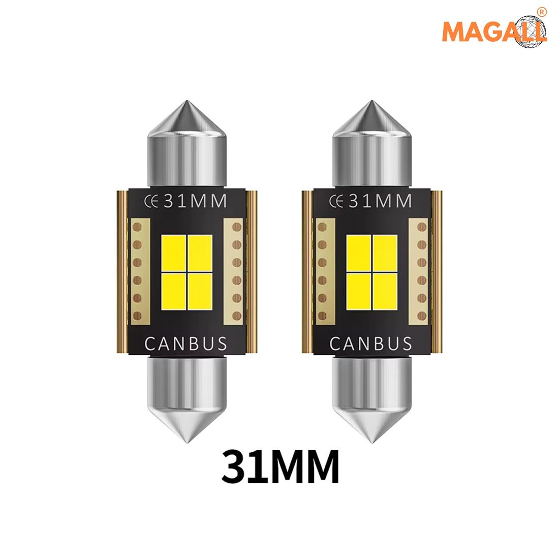 c5w led 31mm magall m1 canbus biale swiatlo wnetrza auta