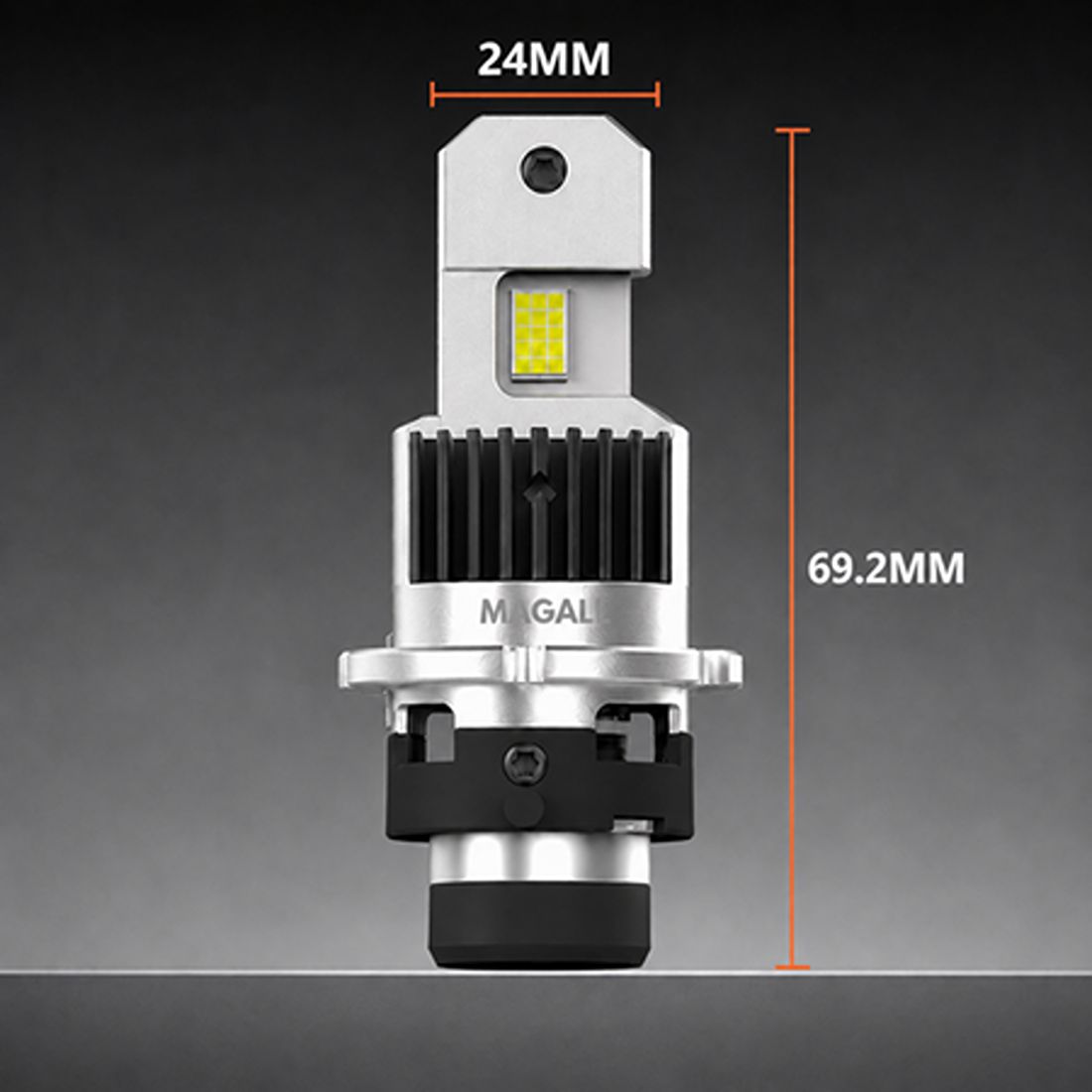 zarowki led d4s d4r magall hid led 12000lm 6500k 70w