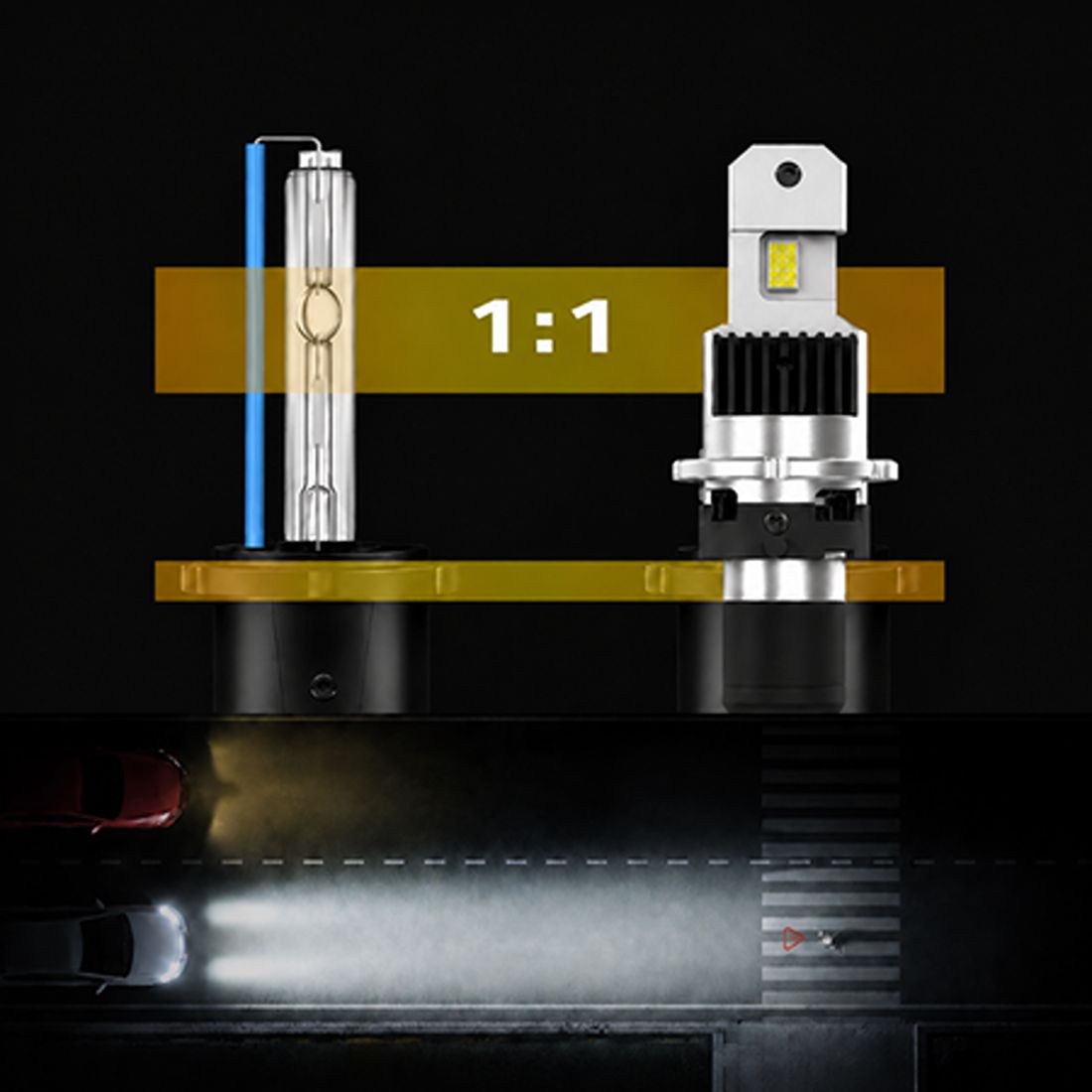 d4s d4r led magall hid led zamienniki ksenonow 6500k