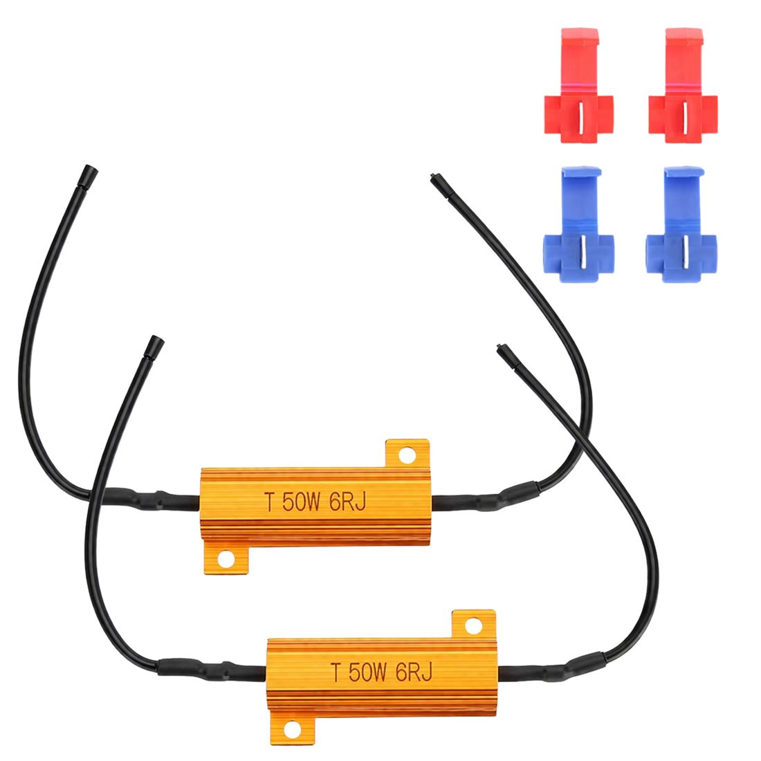Rezystor CANBUS 6 OHM 50W 12V - obciążeniowy do LED | MAGALL Stan opakowania oryginalne