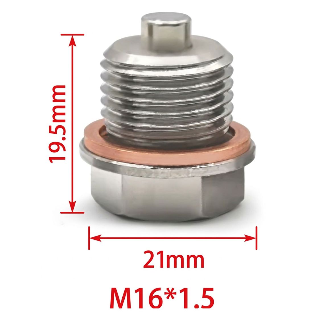 magall magnetyczny korek oleju m16x1 5 do silnikow benzyna diesel