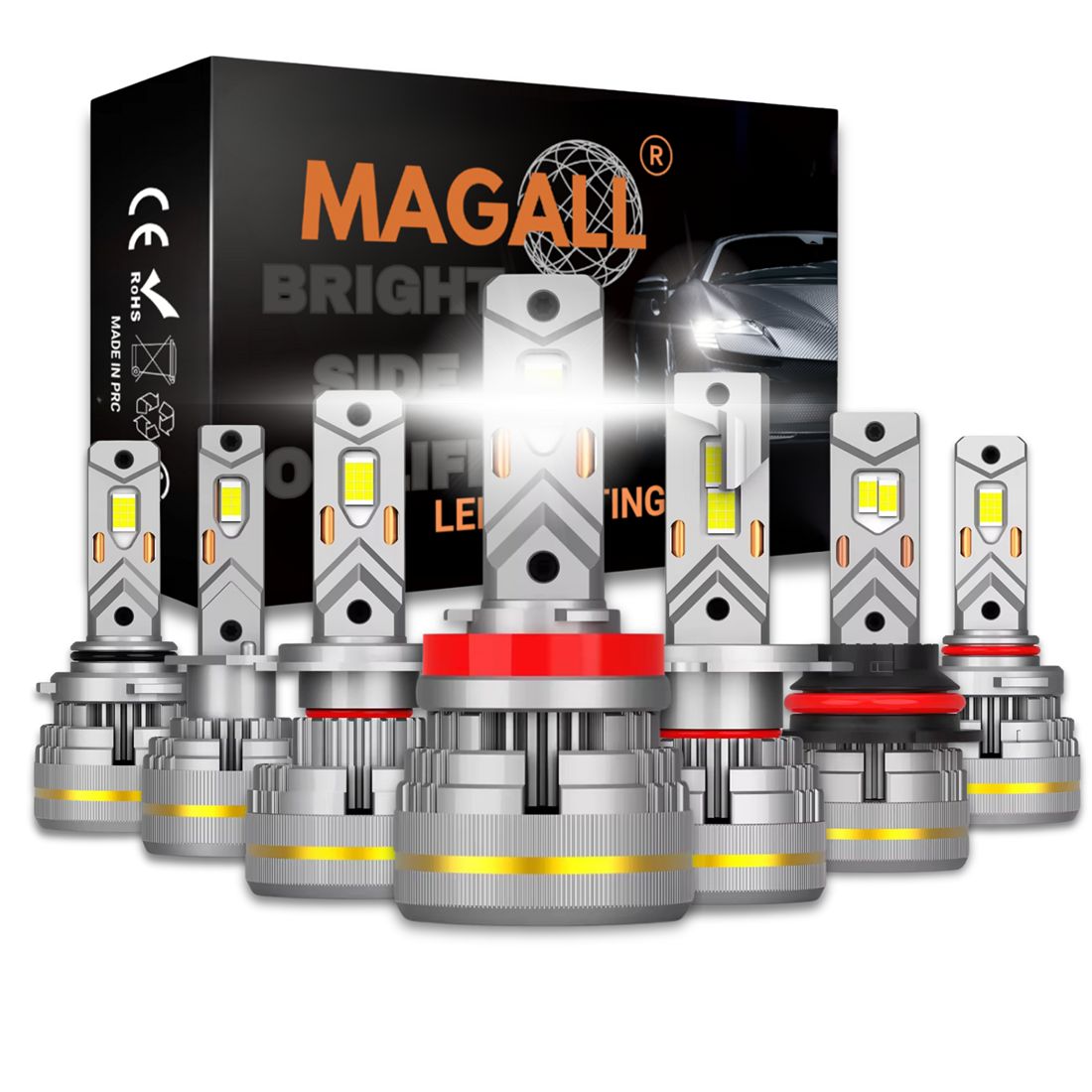 Żarówka LED H4 CANBUS MAGALL LUCYFER przeznaczona jest do reflektorów świateł mijania i drogowych.
