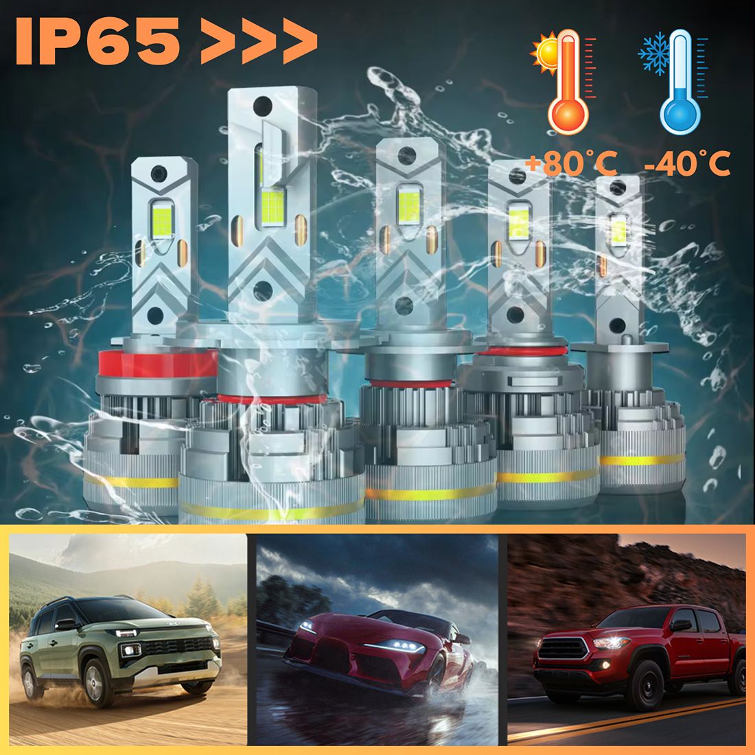 Żarówka LED MAGALL LUCYFER posiada zaawansowany system aktywnego chłodzenia skutecznie odprowadzający ciepło.