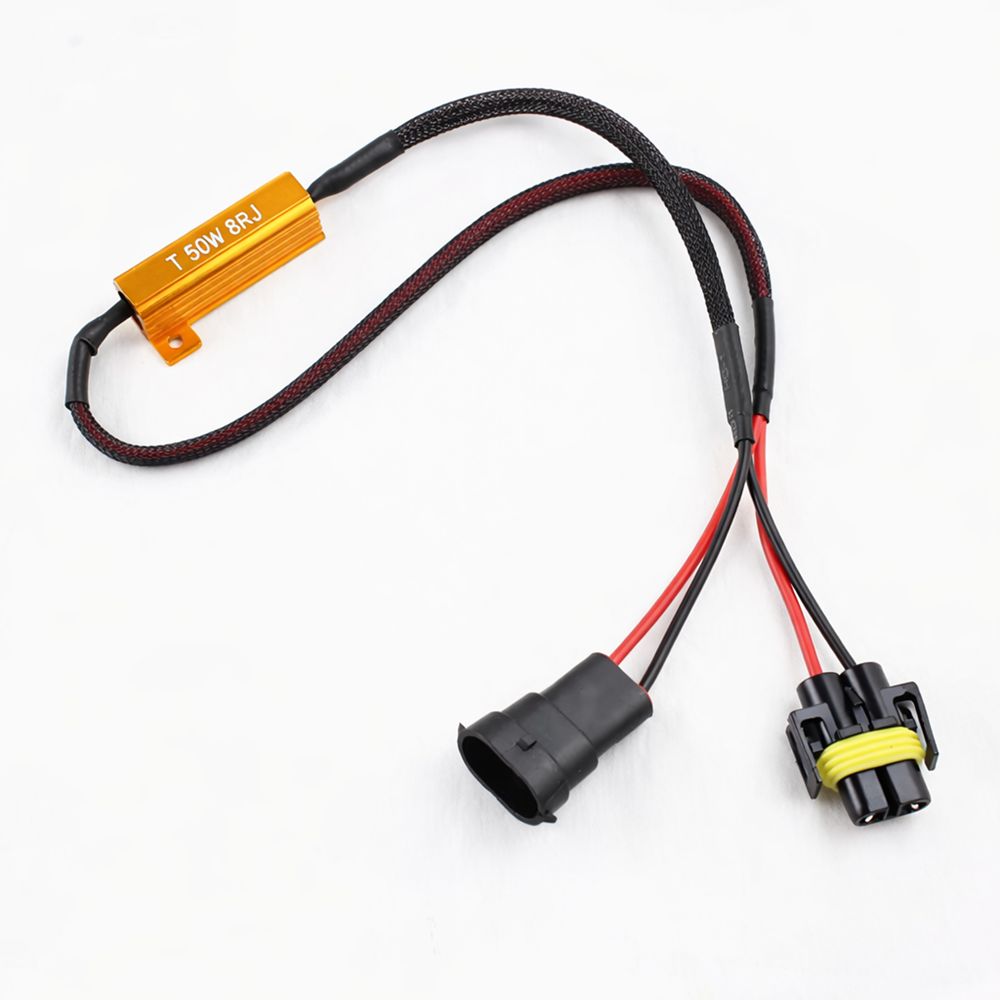 Rezystor CANBUS H11 8 OHM 50W 12V – adapter Plug&Play do LED MAGALL.