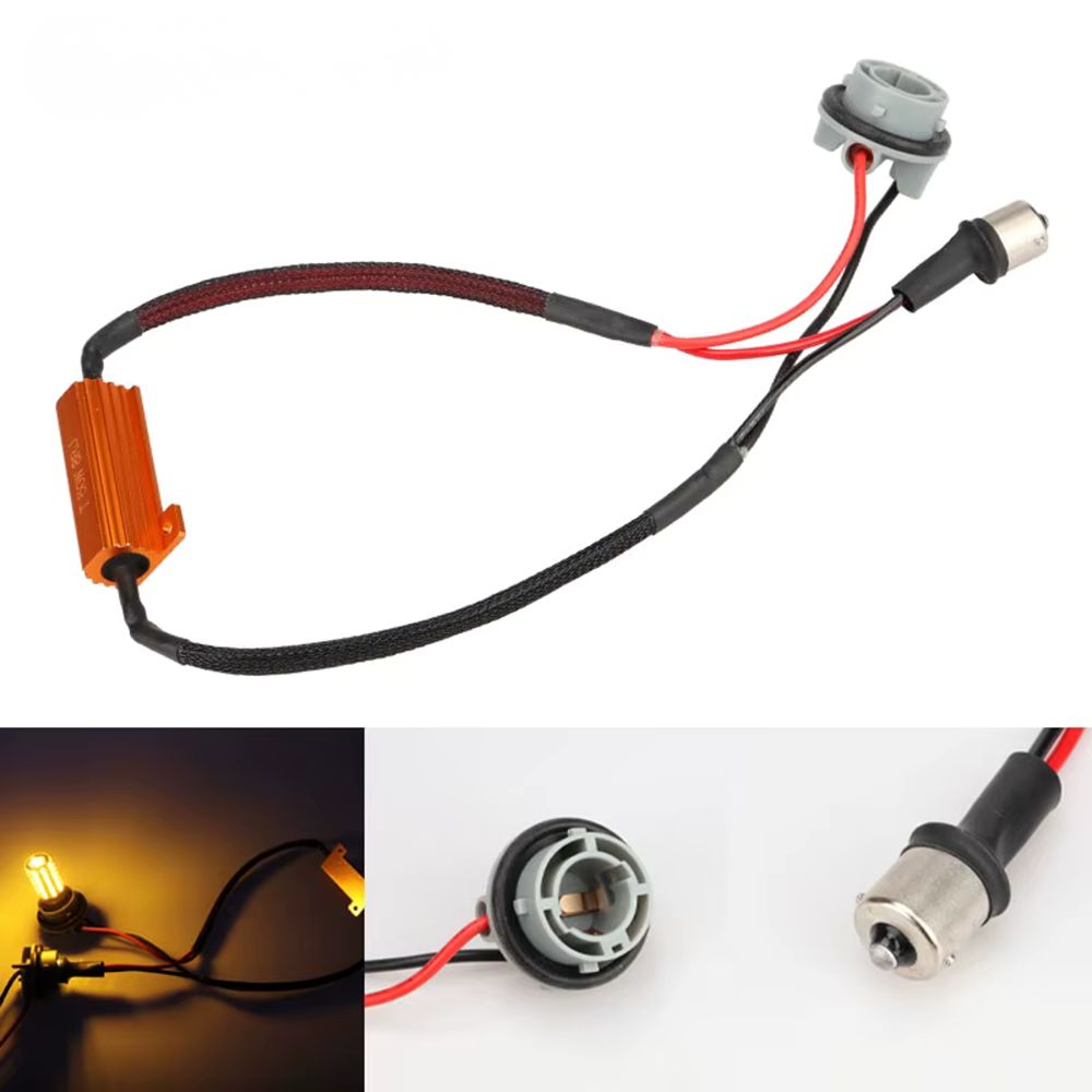 Rezystor CANBUS P21W BA15S (1156) 8 OHM 50W 12V – adapter LED MAGALL.